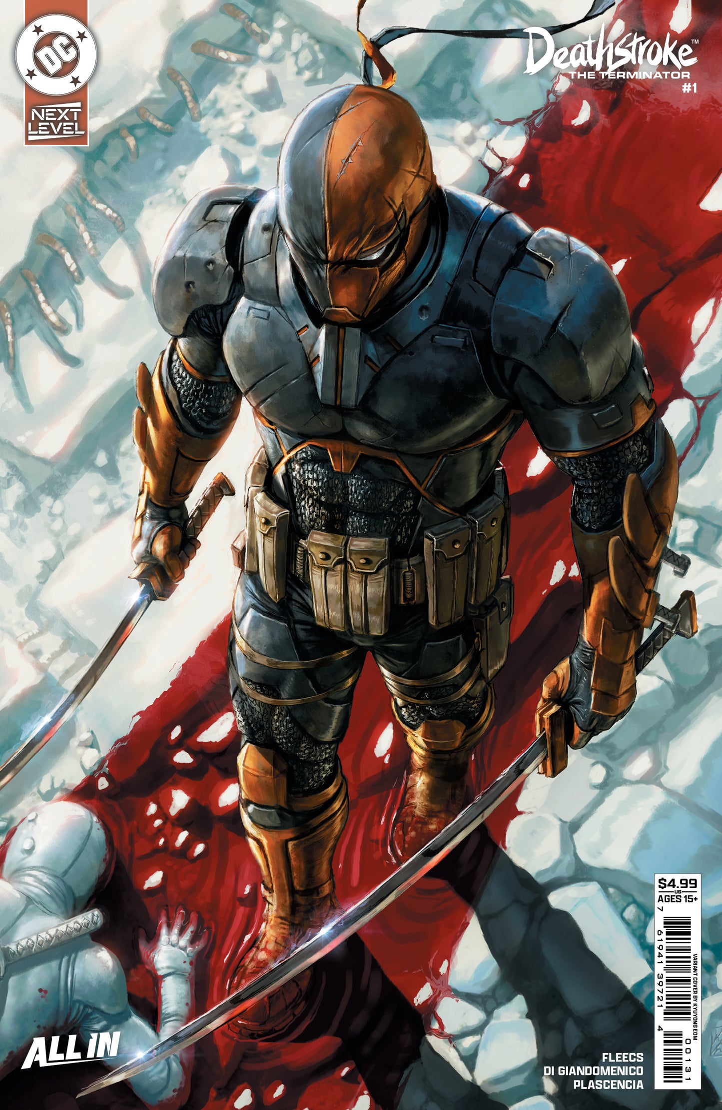 DEATHSTROKE THE TERMINATOR #1 CVR C KYUYONG EOM CARD STOCK VAR