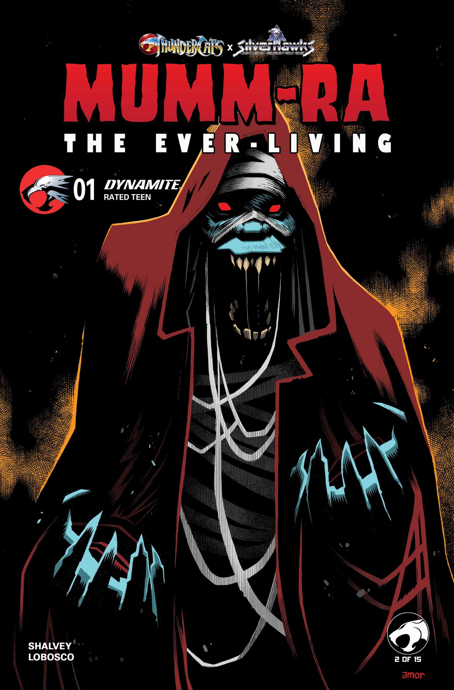 MUMM-RA THE EVER-LIVING #1 - CVR C - JOHN AMOR VARIANT