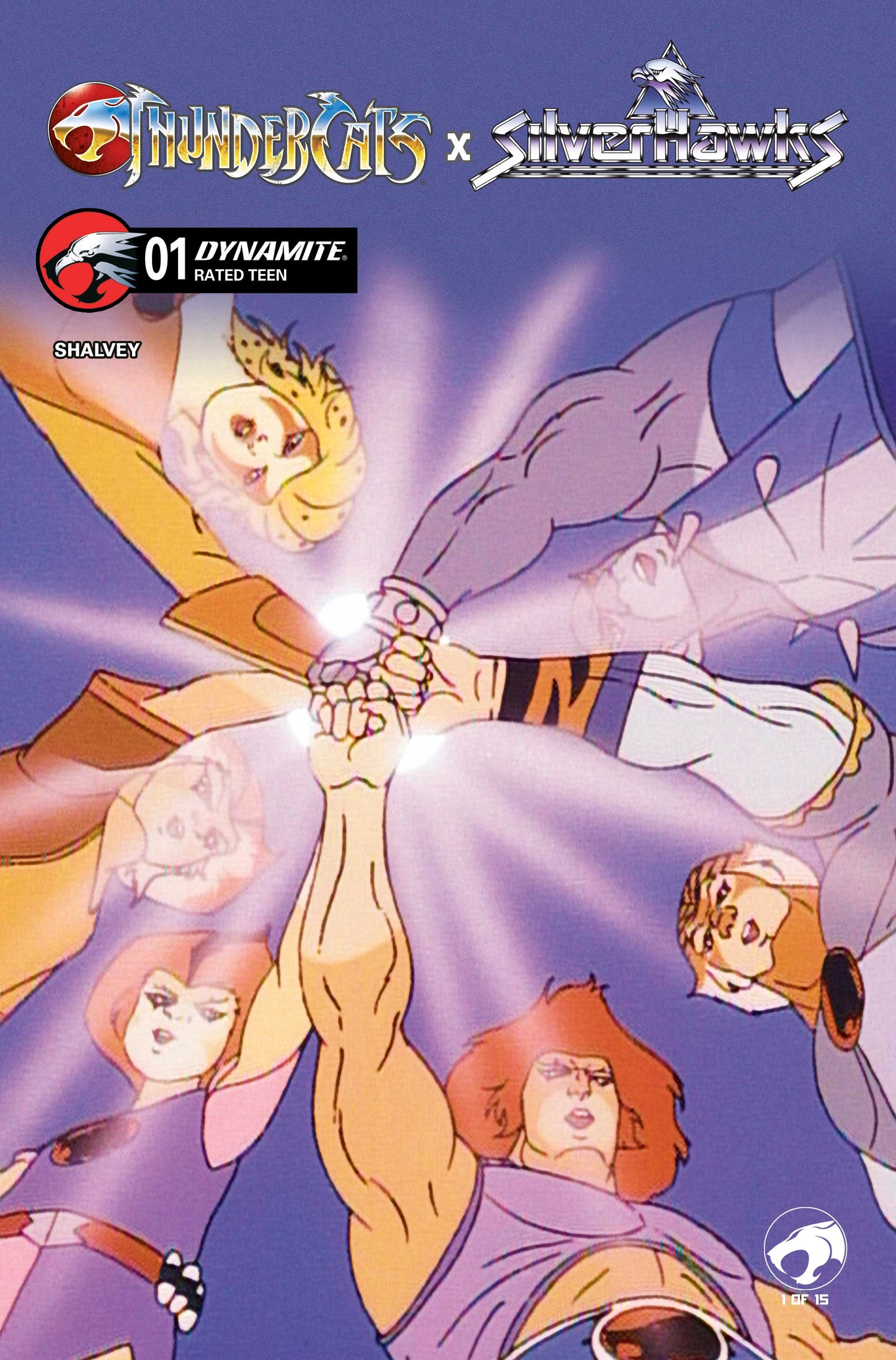 THUNDERCATS X SILVERHAWKS #1 CVR E ANIMATION ART VARIANT