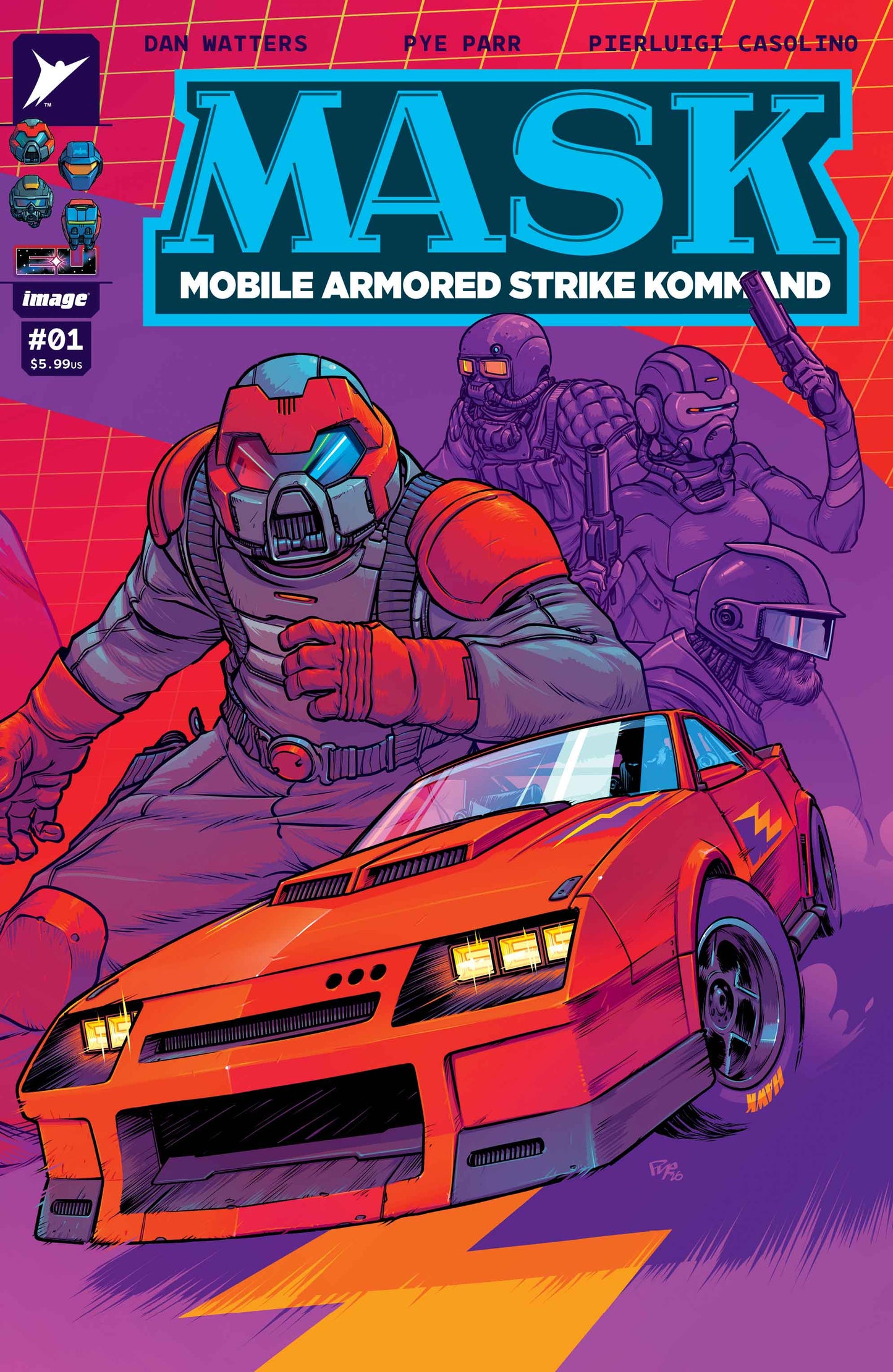 MASK #1 CVR N PYE PARR FOIL VARIANT