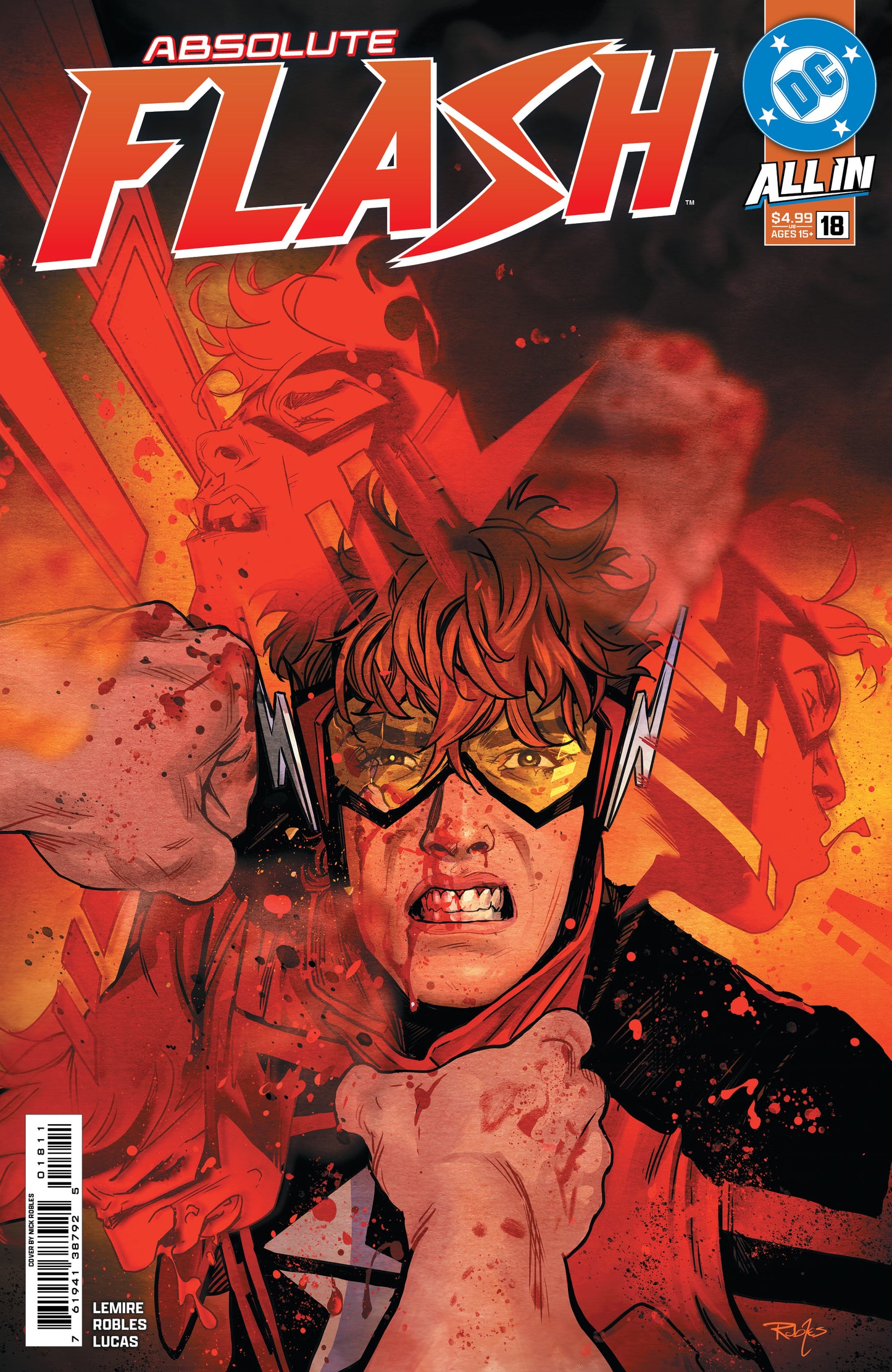 ABSOLUTE FLASH #18 COVER A NICK ROBLES
