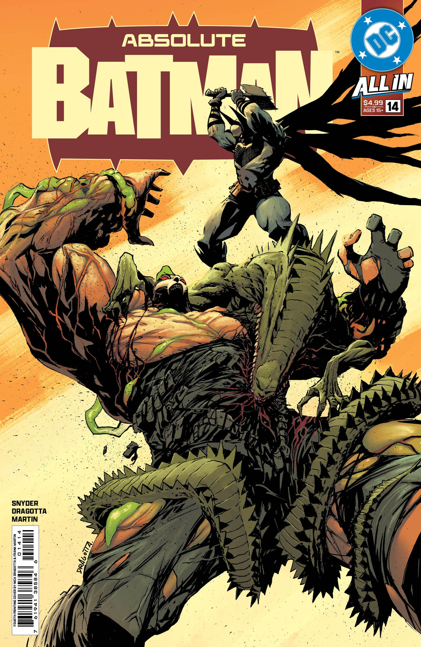 ABSOLUTE BATMAN #14 (4TH PRINTING)