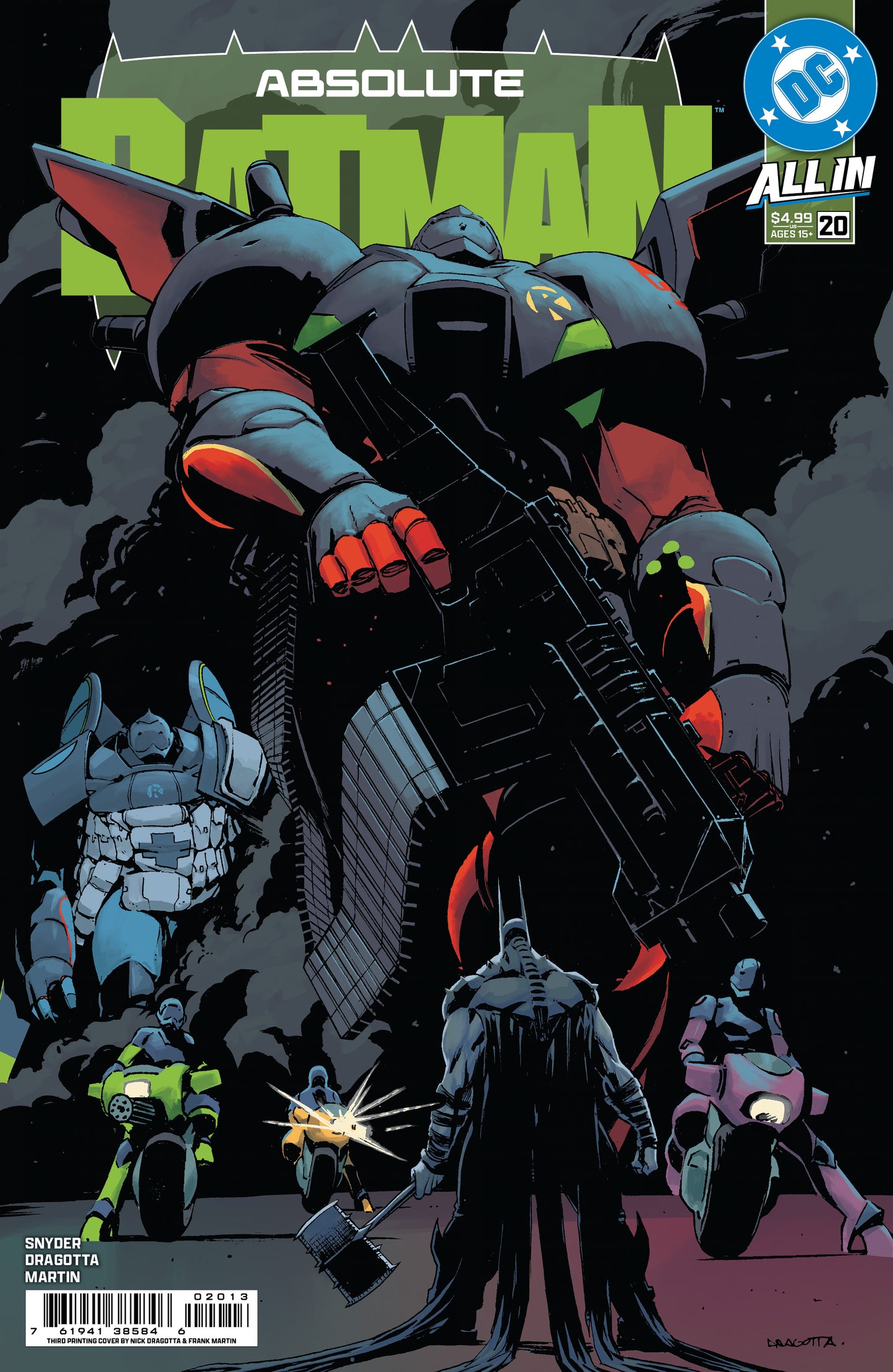ABSOLUTE BATMAN #20 (3RD PRINTING)