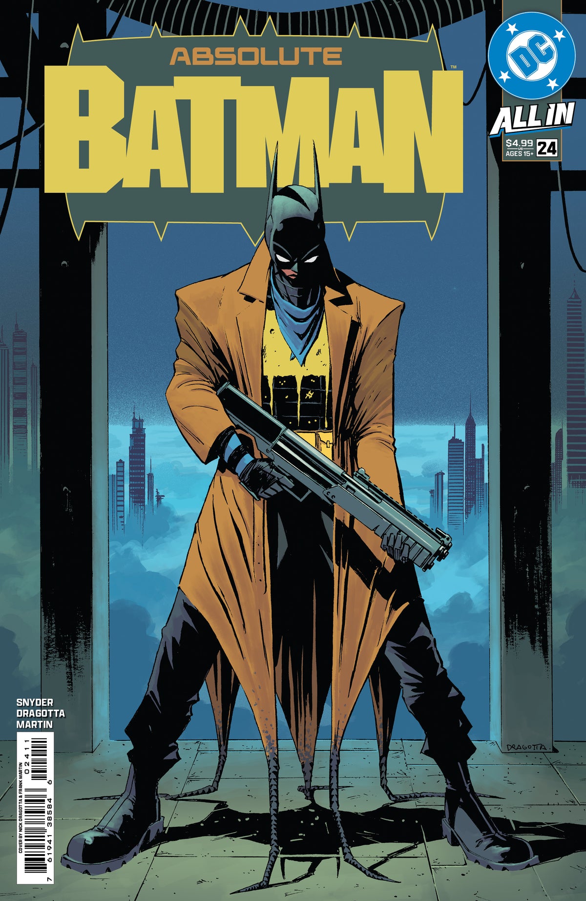 ABSOLUTE BATMAN #24 COVER A NICK DRAGOTTA