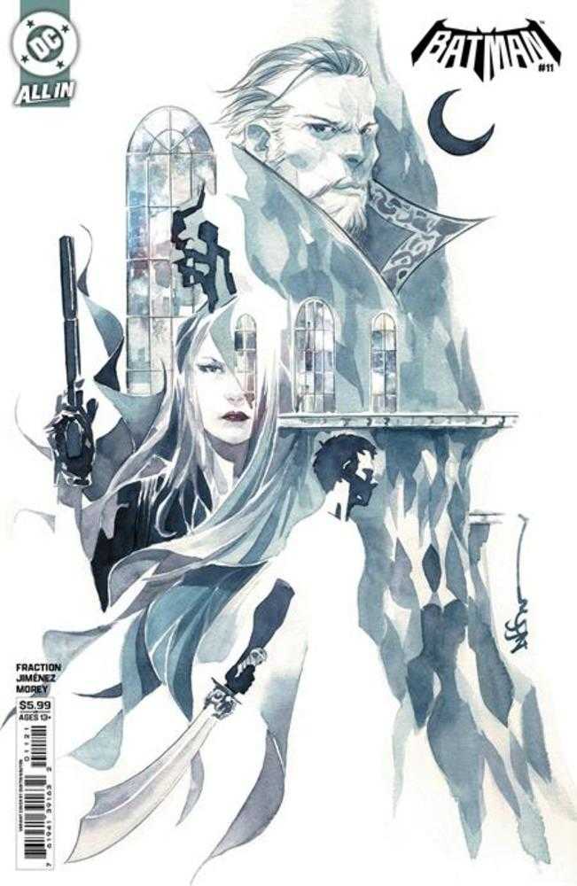 BATMAN #11 COVER B DUSTIN NGUYEN CARD STOCK VARIANT