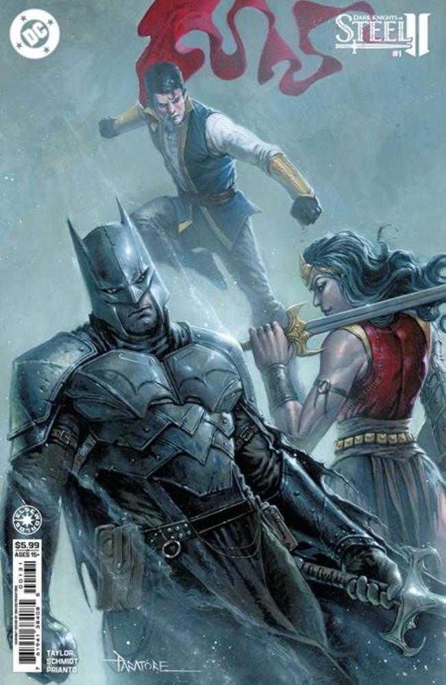DARK KNIGHTS OF STEEL II #1 (OF 12) COVER C DAVIDE PARATORE CARD STOCK VARIANT