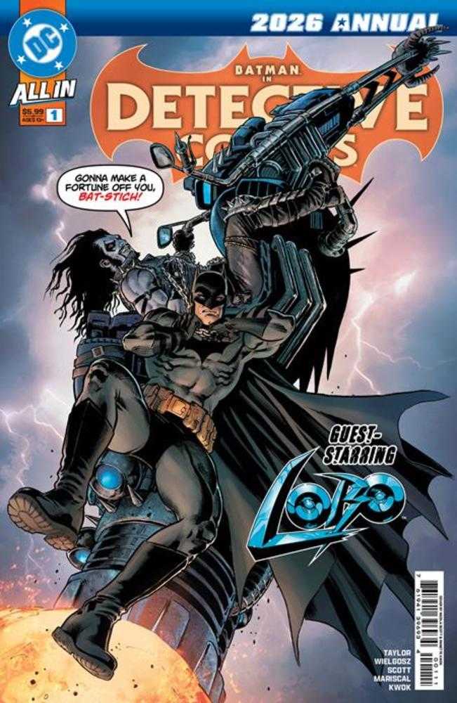 DETECTIVE COMICS 2026 ANNUAL #1 (ONE SHOT) COVER A NICOLA SCOTT (Expected in Stock 7/29/2026)