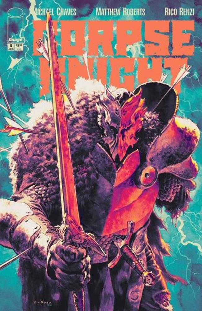 CORPSE KNIGHT #5 (OF 6) COVER B LEWIS LAROSA & RICO RENZI VARIANT (MATURE)