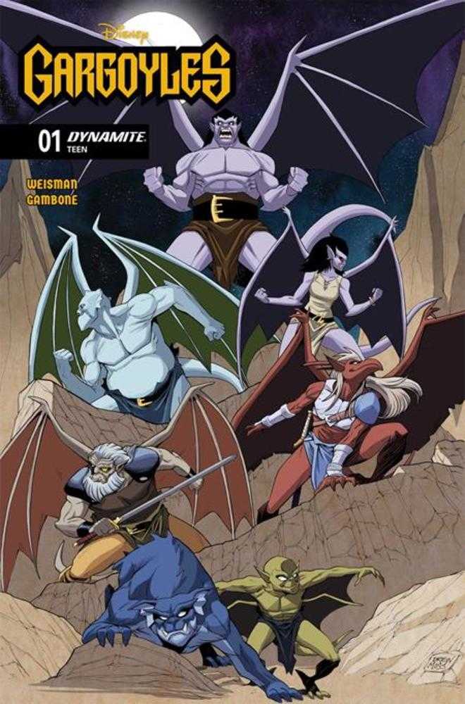 GARGOYLES (2026) #1 COVER B DREW MOSS VARIANT