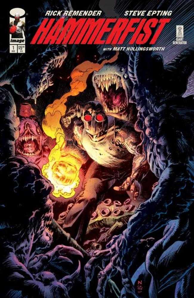 HAMMERFIST #1 COVER C NIC KLEIN VARIANT (MATURE) (Expected in Stock 8/26/26)