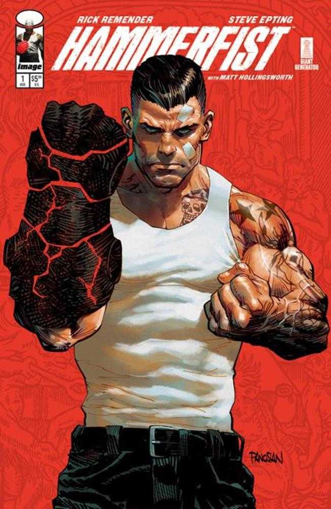 HAMMERFIST #1 COVER E DAN PANOSIAN VARIANT (MATURE)
