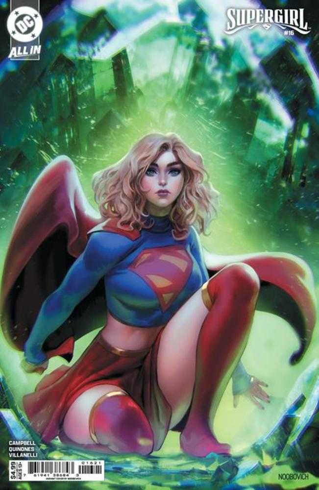 SUPERGIRL #16 COVER B NOOBOVICH CARD STOCK VARIANT (KINGDOM OF ZOD)