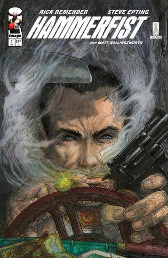 HAMMERFIST #2 COVER B MICHAEL KALUTA VARIANT (MATURE)