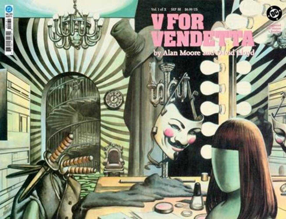 V FOR VENDETTA #1 FACSIMILE EDITION COVER C DAVID LLOYD FOIL VARIANT (MATURE)