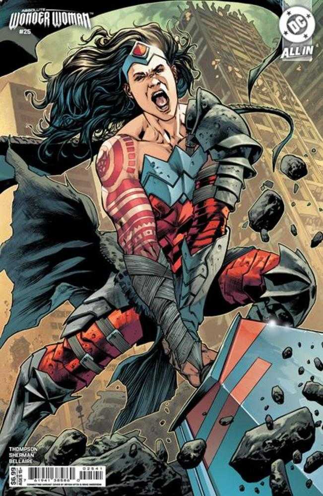 ABSOLUTE WONDER WOMAN #25 COVER D BRYAN HITCH CONNECTING CARD STOCK VARIANT (Expected in Stock 10/28/26)