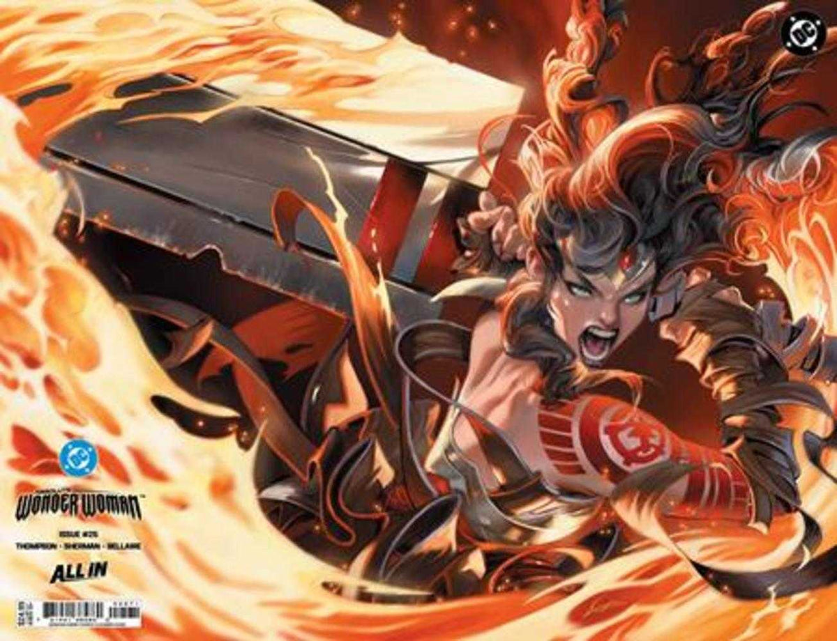 ABSOLUTE WONDER WOMAN #25 COVER G ALEXANDER LOZANO DC SHOWCASE WRAPAROUND FOIL VARIANT (Expected in Stock 10/28/26)