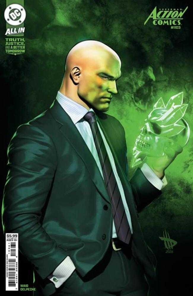 ACTION COMICS #1103 COVER F DAVE WILKINS CARD STOCK VARIANT (Expected in Stock 10/14/26)