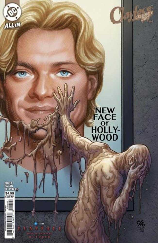 CLAYFACE CELEBRITY DIRT #4 (OF 6) COVER D FRANK CHO CLAYFACE MOVIE CARD STOCK VARIANT (Expected in Stock 10/14/26)