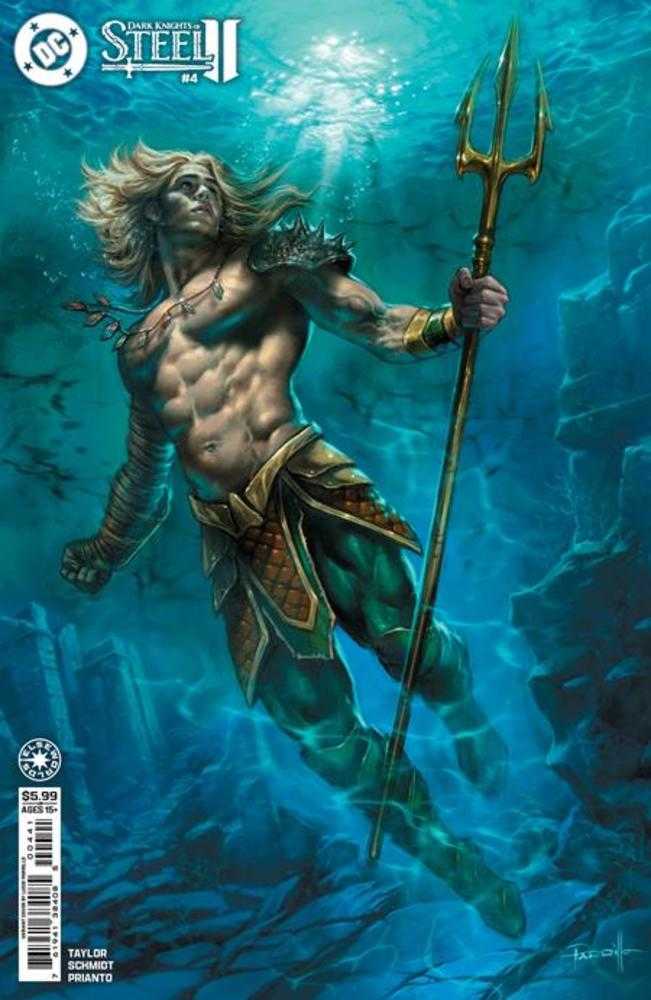 DARK KNIGHTS OF STEEL II #4 (OF 12) COVER D LUCIO PARRILLO CARD STOCK VARIANT (Expected in Stock 10/21/26)