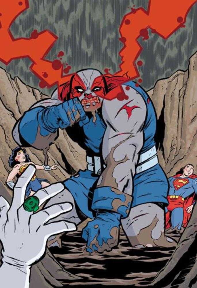 DC ALL IN SAGA DARKSEID VS THE WORLD #1 (ONE SHOT) COVER D ANTHONY MARQUES CARD STOCK VARIANT (Expected in Stock 10/28/26)