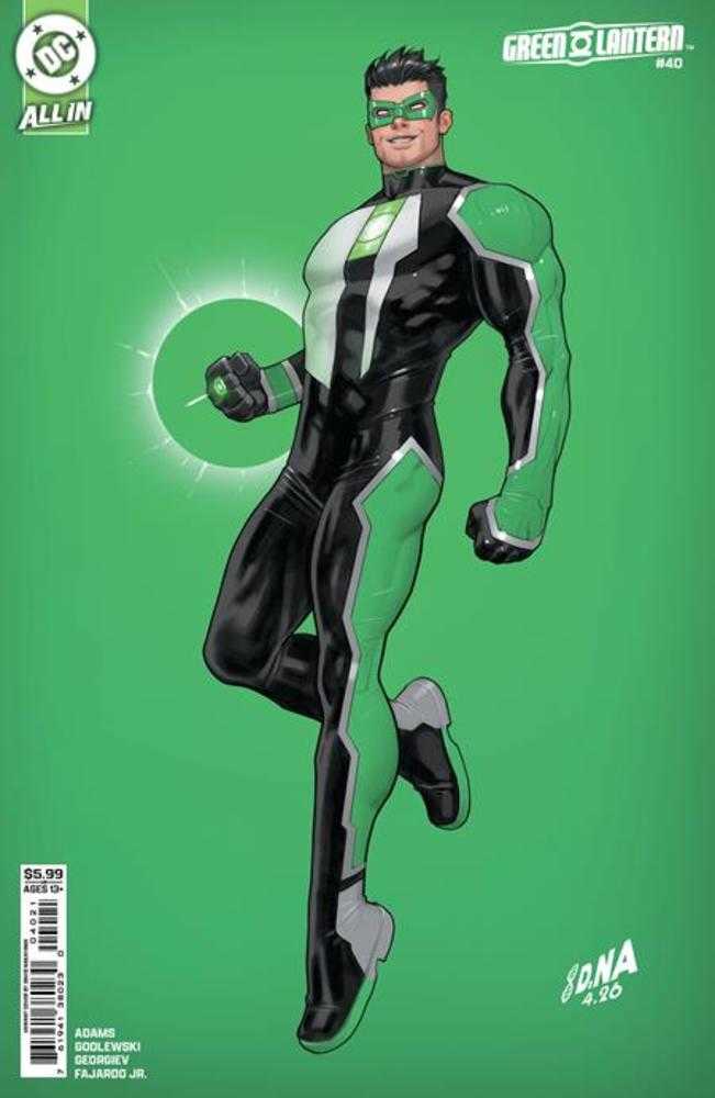 GREEN LANTERN #40 COVER B DAVID NAKAYAMA CARD STOCK VARIANT (GREEN LANTERN FIRST LIGHT) (Expected in Stock 10/28/26)
