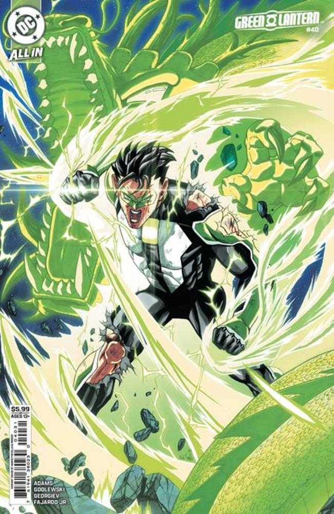GREEN LANTERN #40 COVER C MARIO FOCCILLO CARD STOCK VARIANT (GREEN LANTERN FIRST LIGHT) (Expected in Stock 10/28/26)