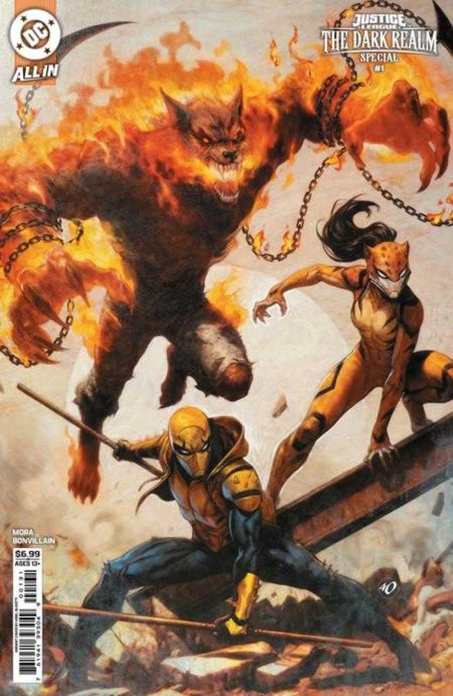 JUSTICE LEAGUE THE DARK REALM SPECIAL #1 (ONE SHOT) COVER C ARIEL OLIVETTI CARD STOCK VARIANT (Expected in Stock 10/28/26)