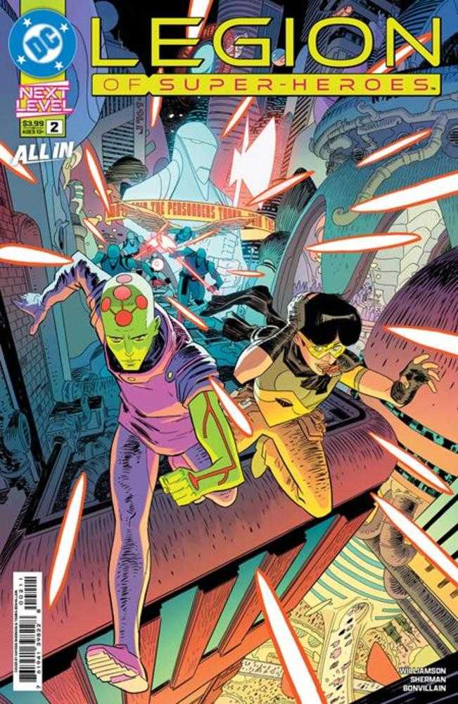 LEGION OF SUPER HEROES #2 COVER A HAYDEN SHERMAN (Expected in Stock 10/14/26)