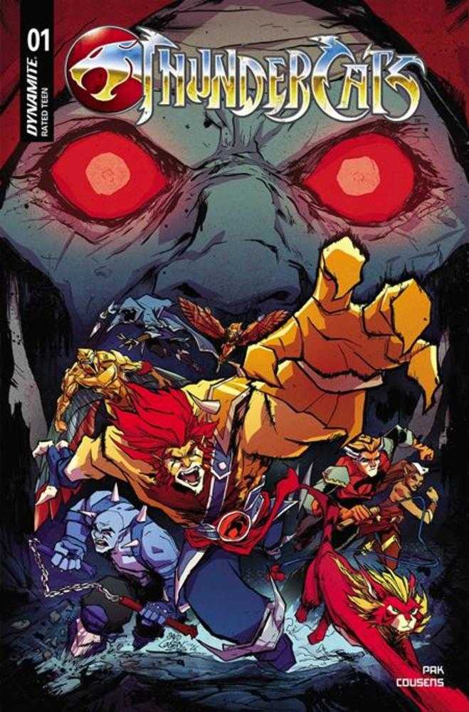 THUNDERCATS (2026) #1 COVER B DAVID COUSENS VARIANT (Expected in Stock 10/21/26)