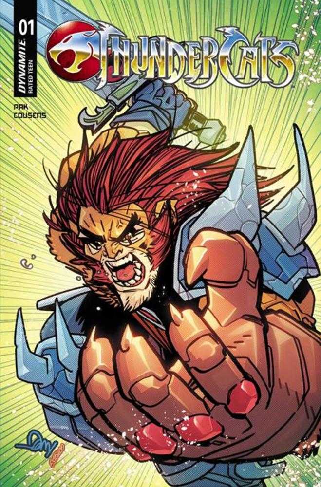 THUNDERCATS (2026) #1 COVER E SETH DAMOOSE VARIANT (Expected in Stock 10/21/26)