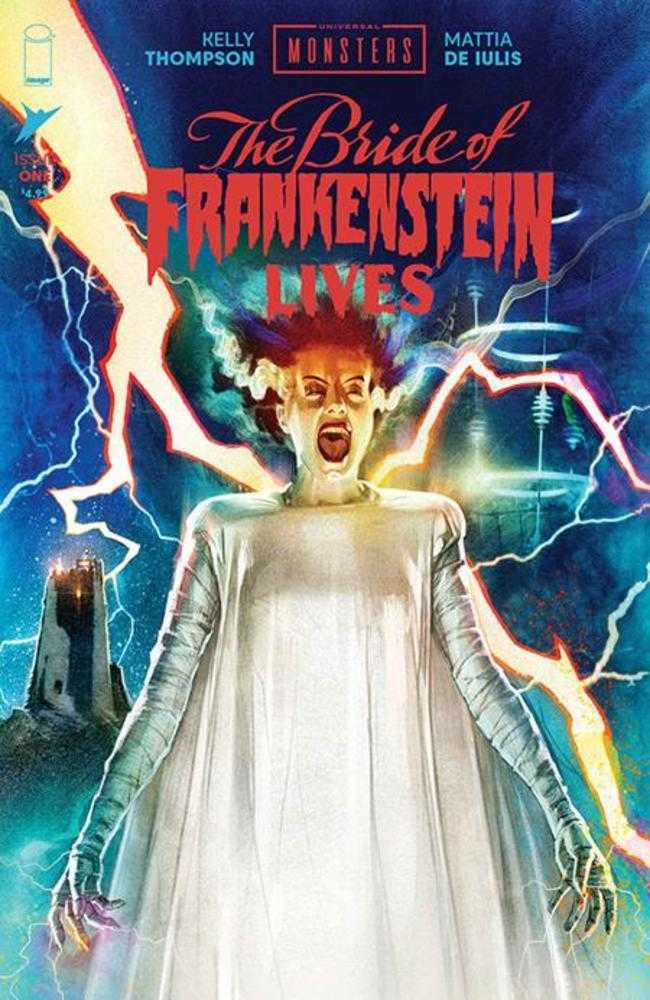 UNIVERSAL MONSTERS THE BRIDE OF FRANKENSTEIN LIVES #1 (OF 4) COVER B JOSHUA MIDDLETON VARIANT (Expected in Stock 10/28/26)