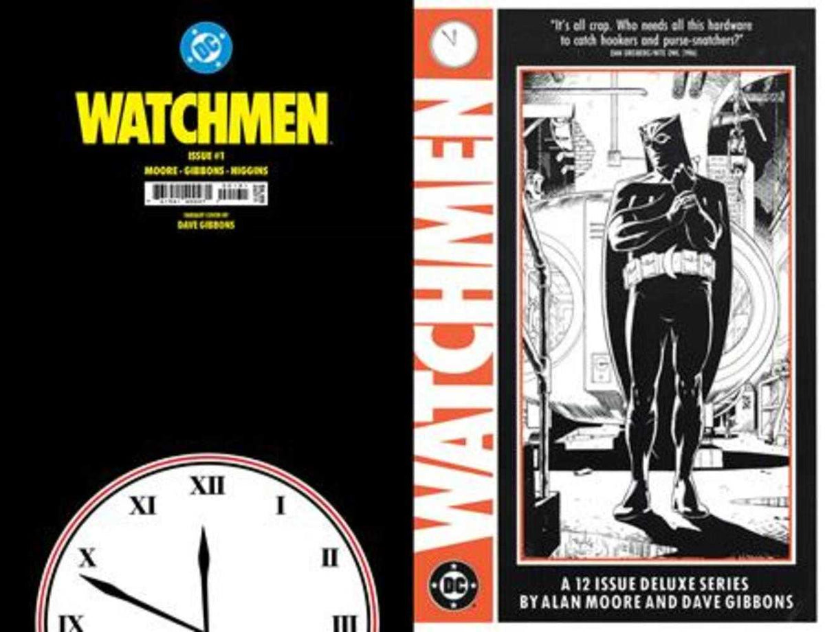 WATCHMEN #1 (OF 12) FACSIMILE EDITION COVER C DAVE GIBBONS FOIL VARIANT (MATURE) (Expected in Stock 9/23/26)