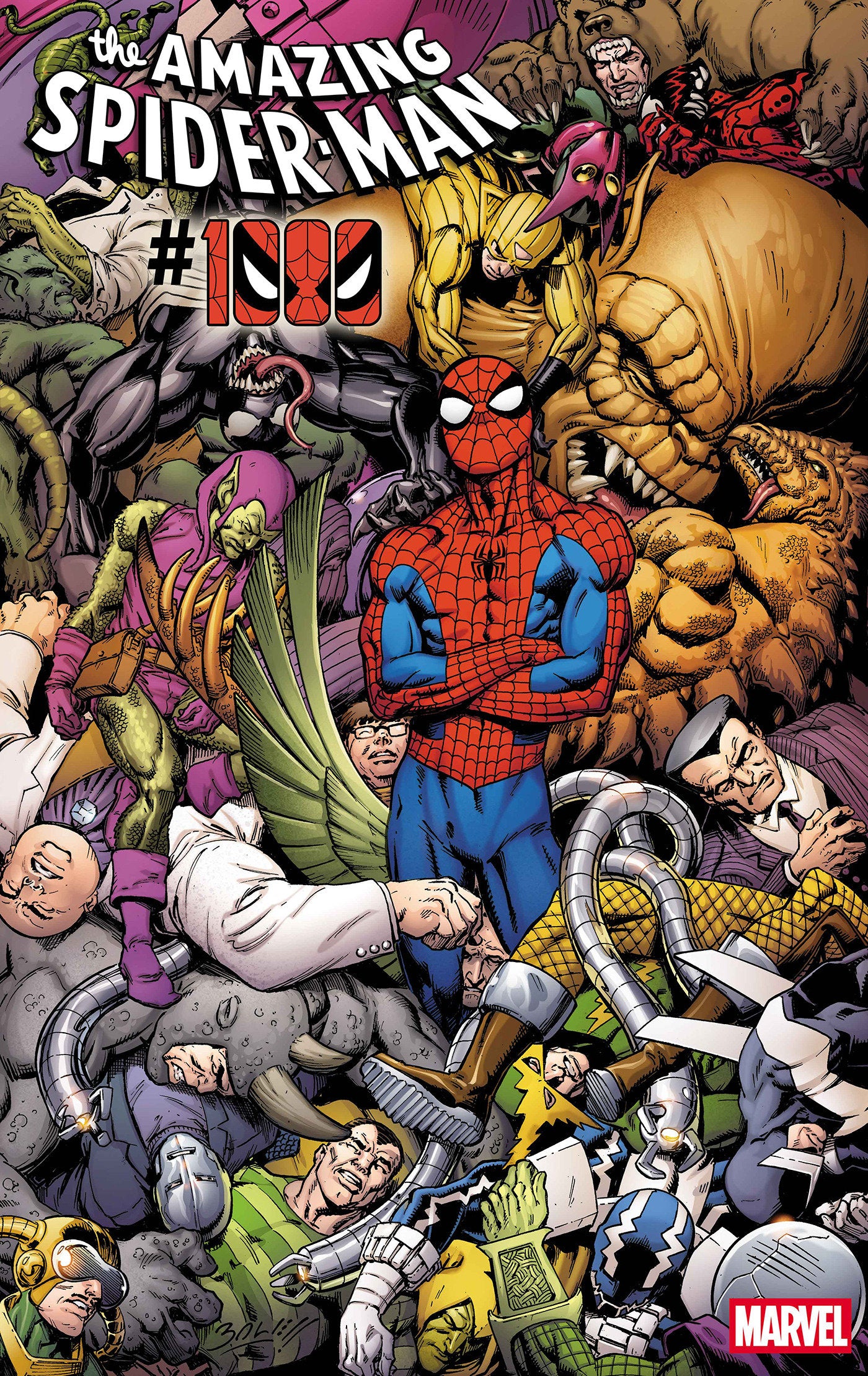 AMAZING SPIDER-MAN #1000 MARK BAGLEY VARIANT (Expected in Stock 9/16/2026)