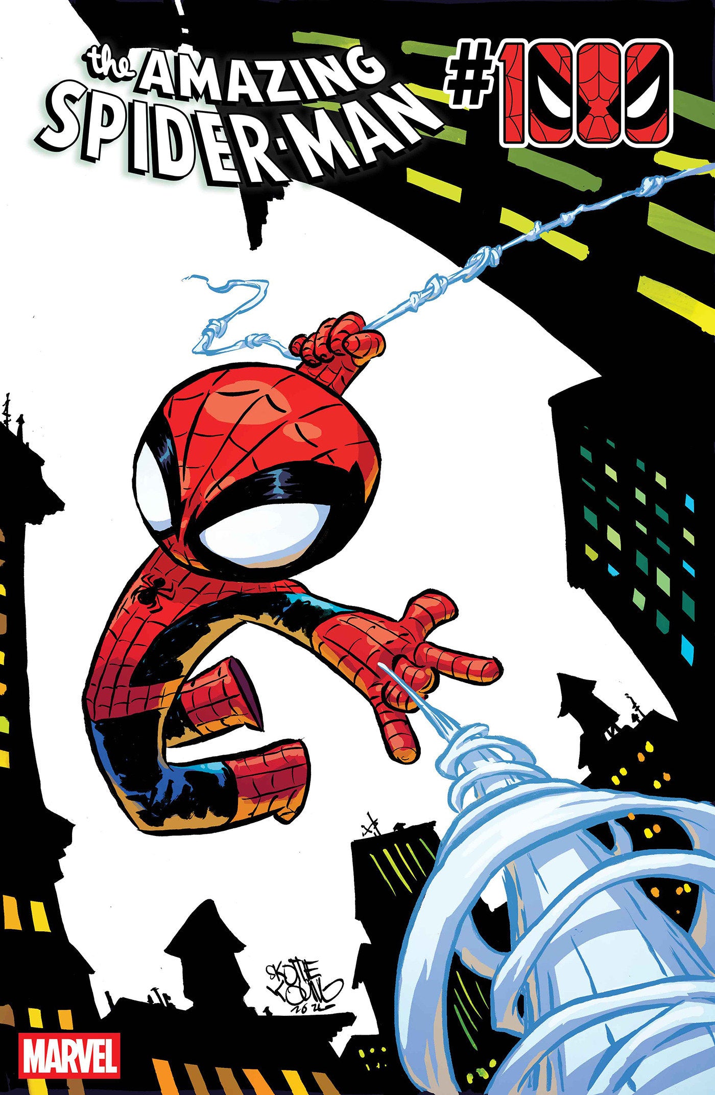 AMAZING SPIDER-MAN #1000 SKOTTIE YOUNG VARIANT (Expected in Stock 9/16/2026)