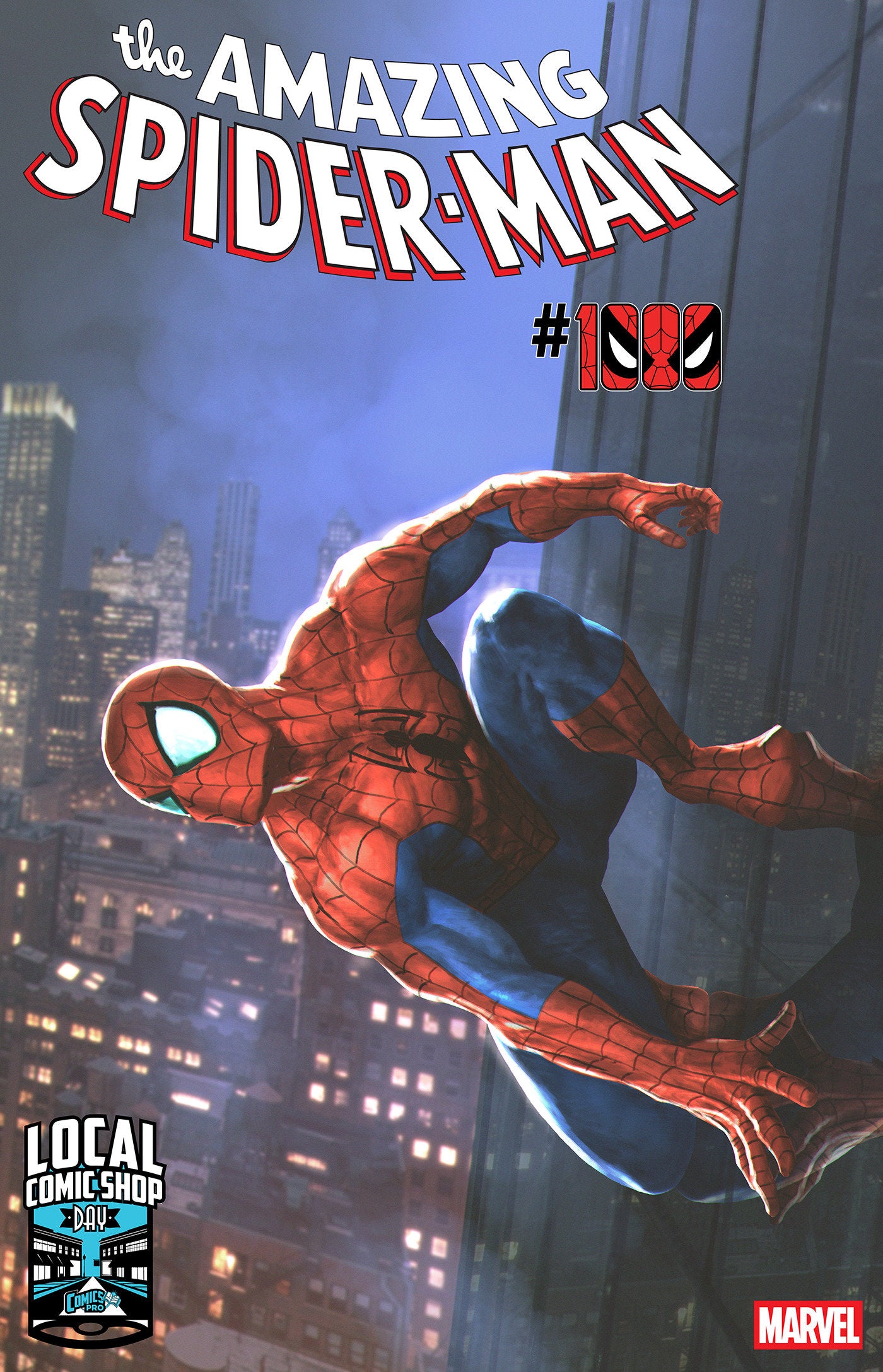 AMAZING SPIDER-MAN #1000 SKAN LOCAL COMIC SHOP DAY VARIANT (Expected in Stock 9/16/2026)