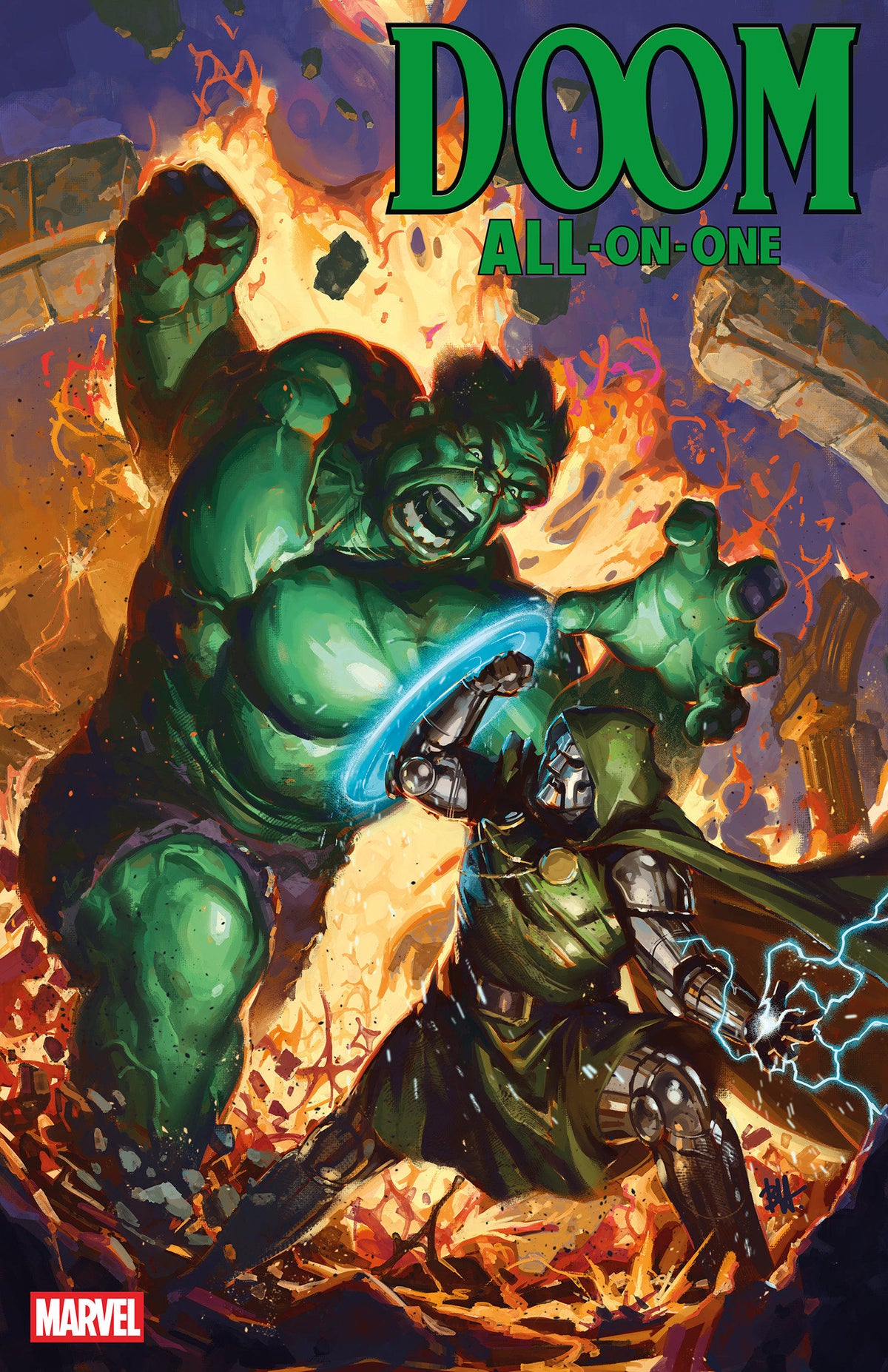 DOOM ALL ON ONE #1 BEN HARVEY VARIANT (Expected in Stock 10/14/26)