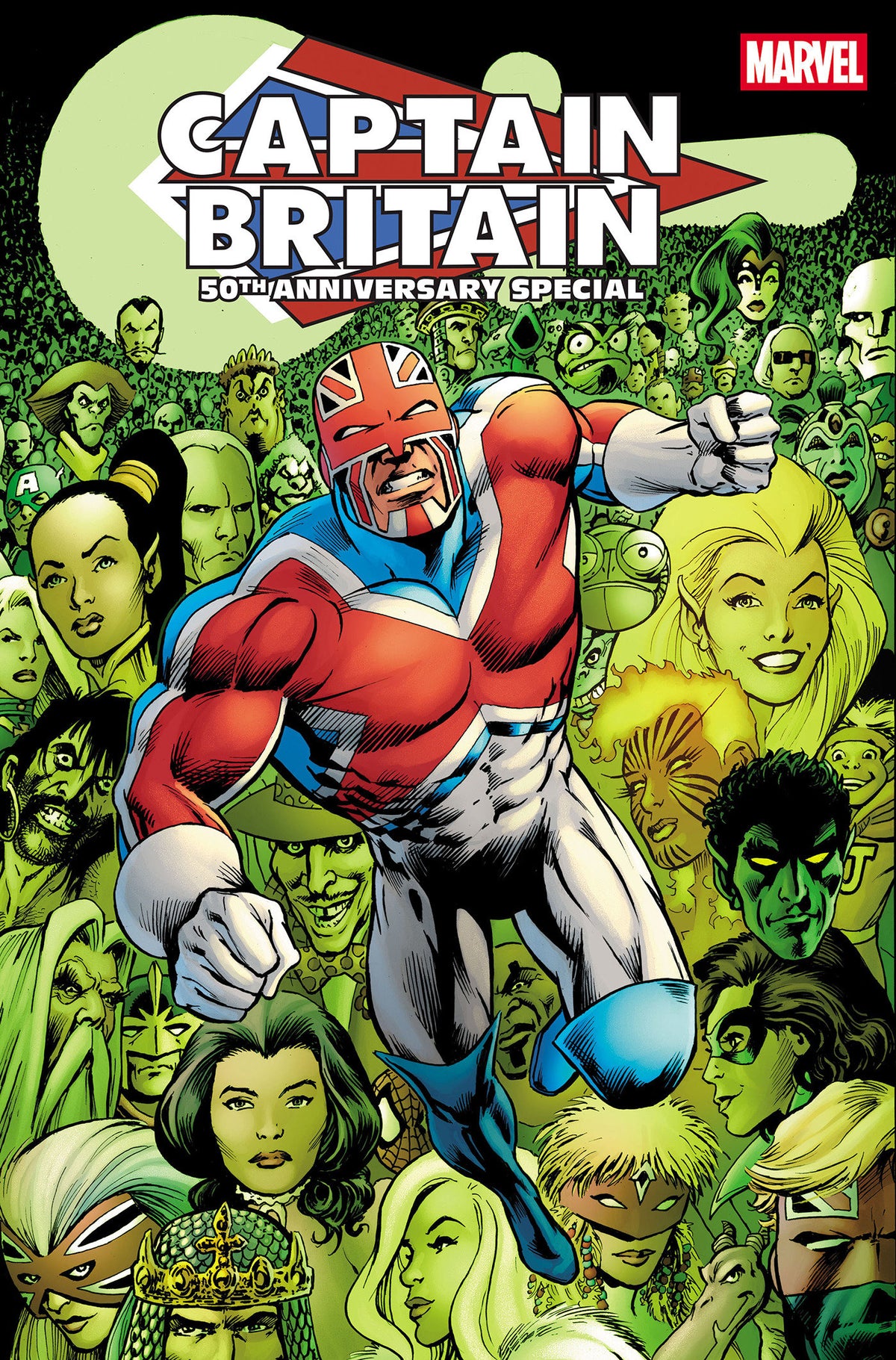 CAPTAIN BRITAIN 50 TH ANNIVERSARY SPECIAL #1 (Expected in Stock 10/14/26)