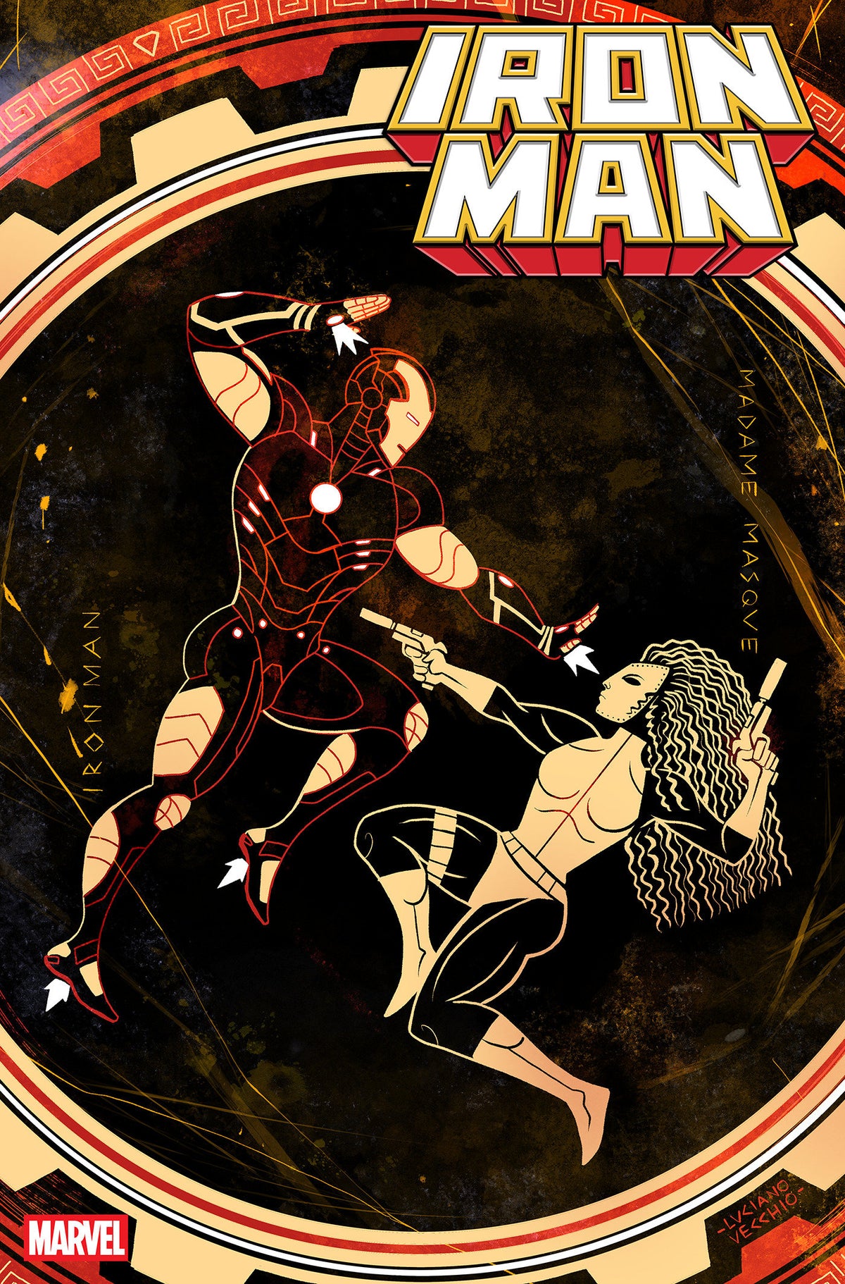 IRON MAN #10 LUCIANO VECCHIO ART STYLE VARIANT (Expected in Stock 10/14/26)