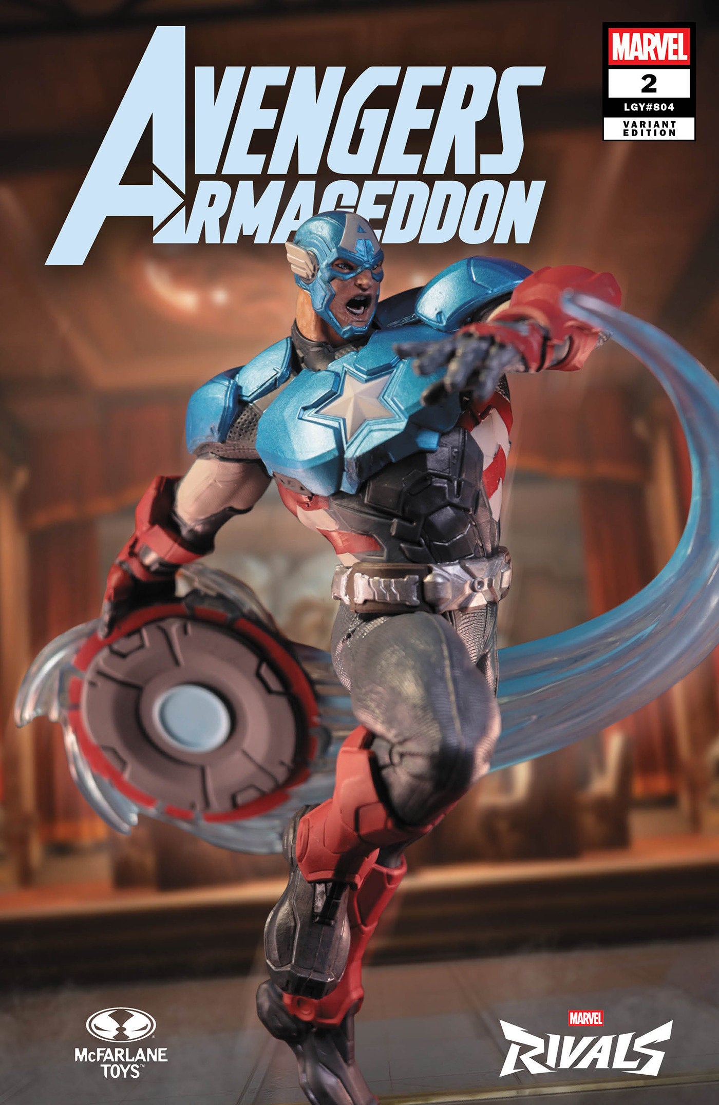 AVENGERS: ARMAGEDDON #2 MCFARLANE TOYS MARVEL RIVALS VARIANT (Expected in Stock 7/15/2026)