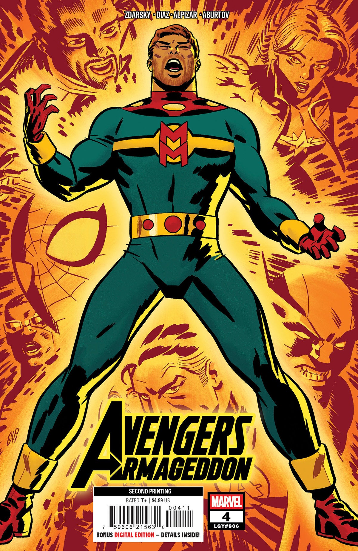 AVENGERS: ARMAGEDDON #4 MICHAEL CHO 2ND PRINTING VARIANT (Expected in Stock 10/28/26)