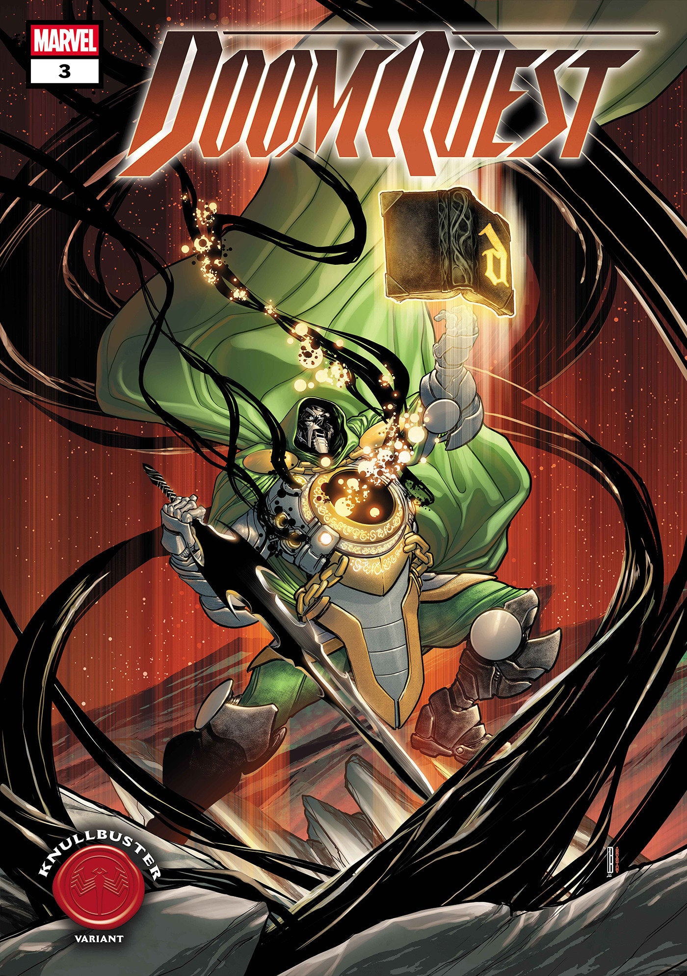 DOOMQUEST #3 DAVID BALDEON KNULLBUSTER VARIANT