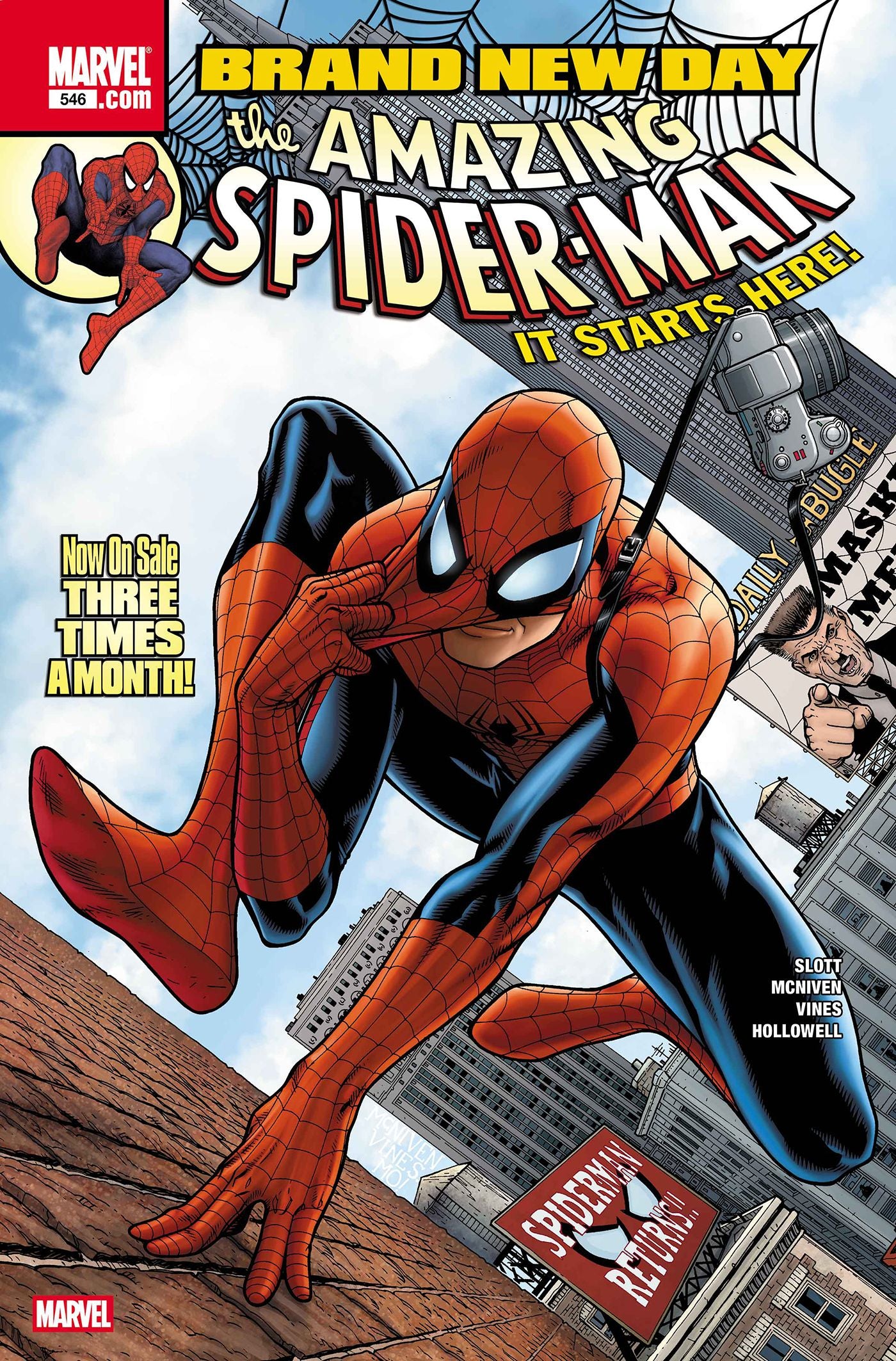 AMAZING SPIDER-MAN #546 FACSIMILE EDITION – Variant Comics