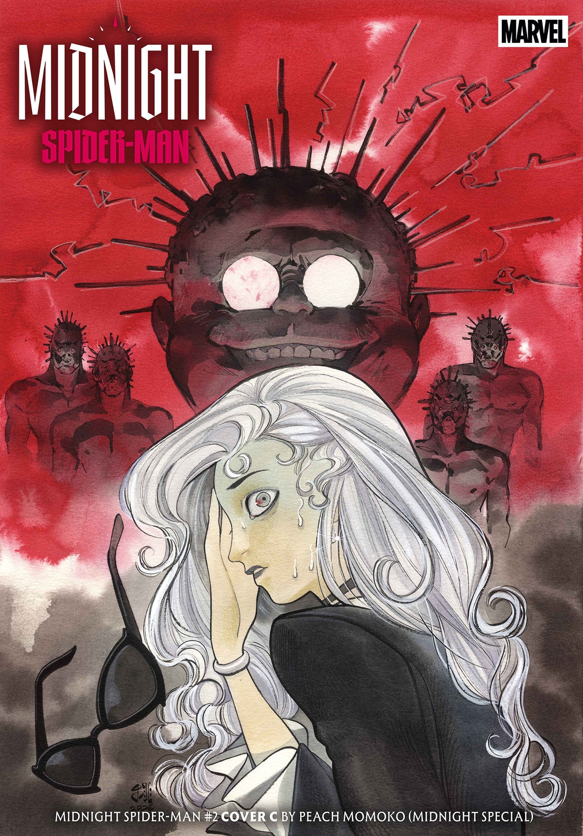 MIDNIGHT SPIDER-MAN #2 COVER C PEACH MOMOKO MIDNIGHT SPECIAL VARIANT (Expected in Stock 11/18/26)