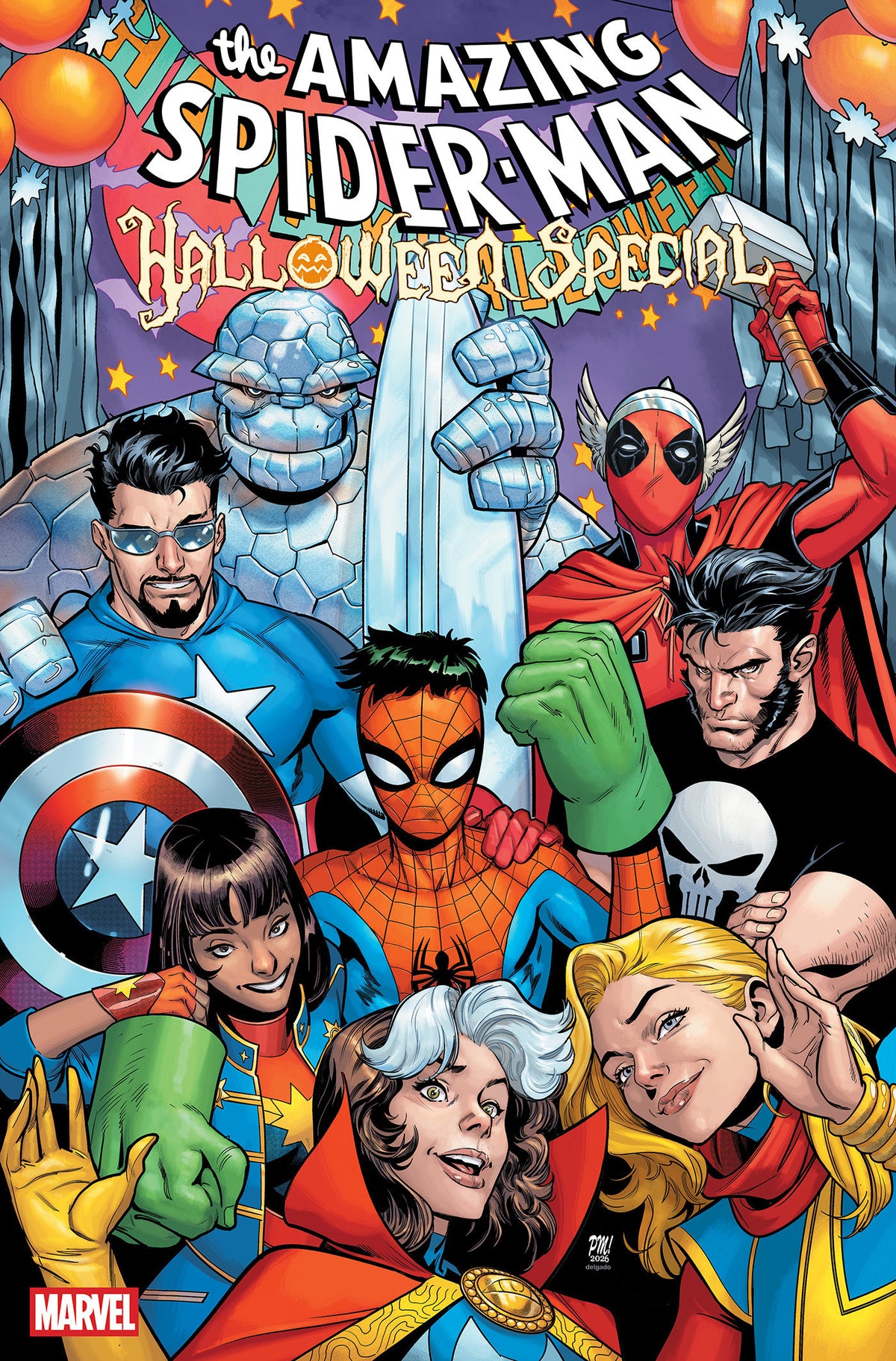 AMAZING SPIDER-MAN: HALLOWEEN SPECIAL #1 PACO MEDINA VARIANT (Expected in Stock 10/21/26)