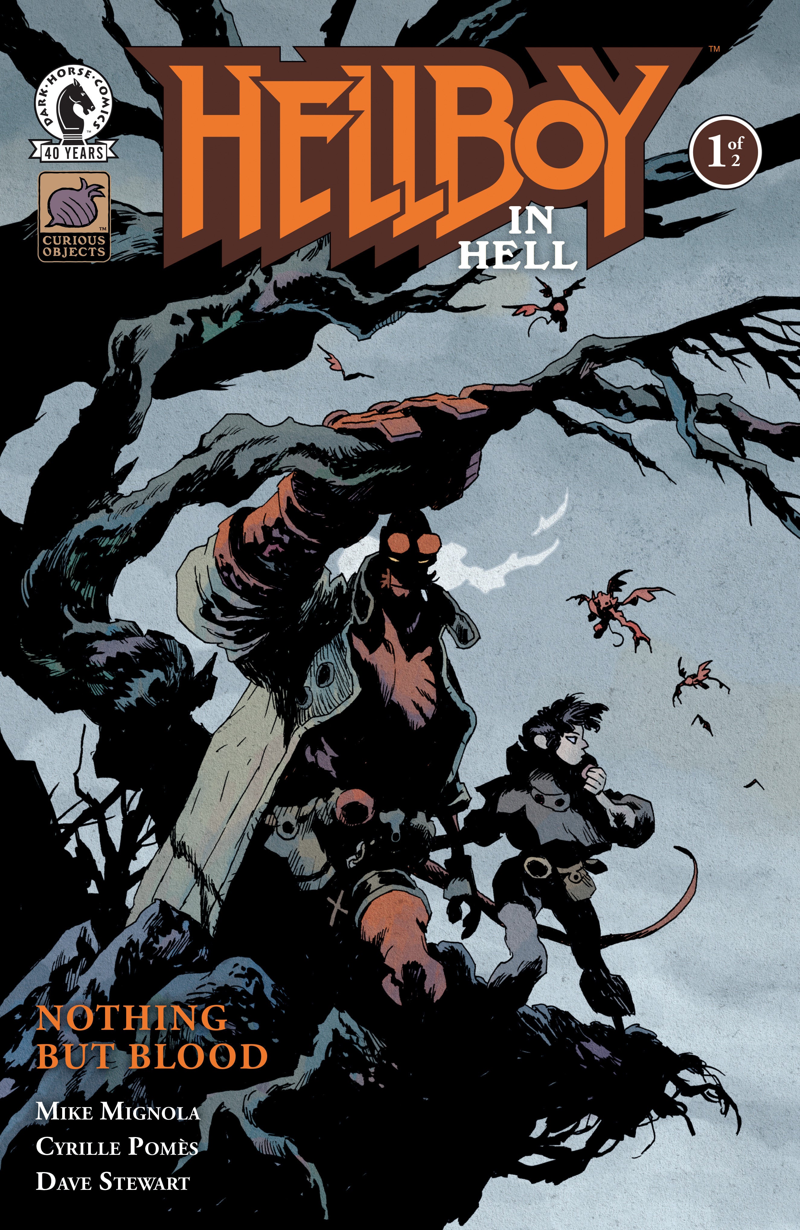 HELLBOY IN HELL: NOTHING BUT BLOOD #1 (COVER A) (CYRILLE POMES
