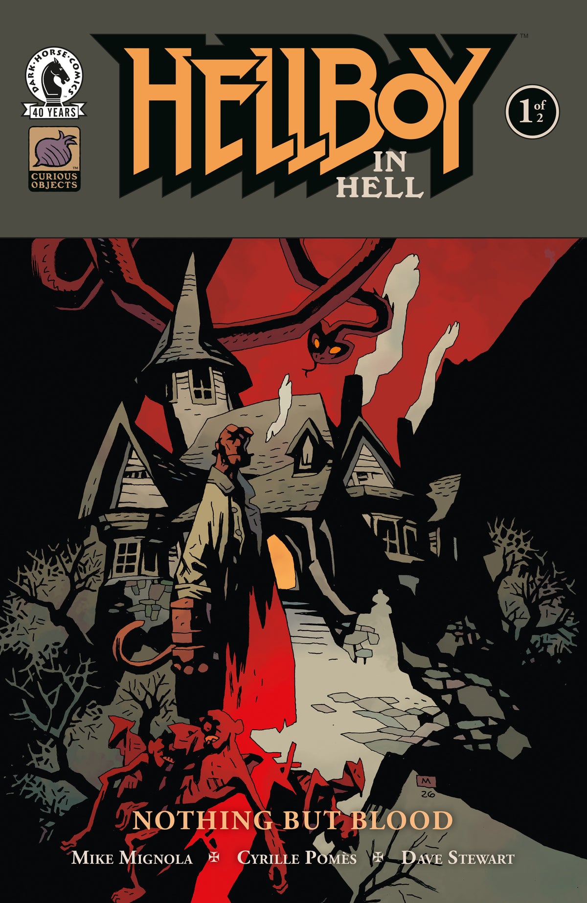 HELLBOY IN HELL: NOTHING BUT BLOOD #1 (COVER B) (MIKE MIGNOLA) (Expected in Stock 10/7/26)