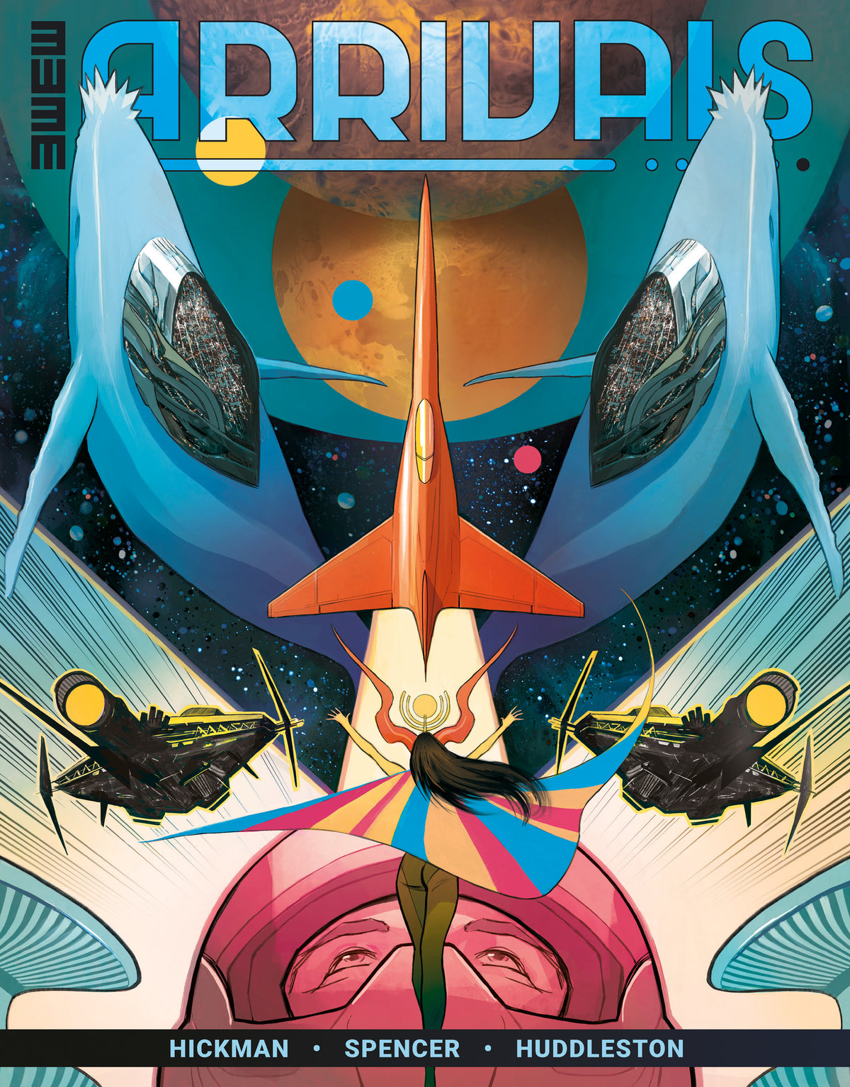 ARRIVALS #1 (COVER A) (3 W3 M) (MIKE HUDDLESTON) (Expected in Stock 10/21/26)