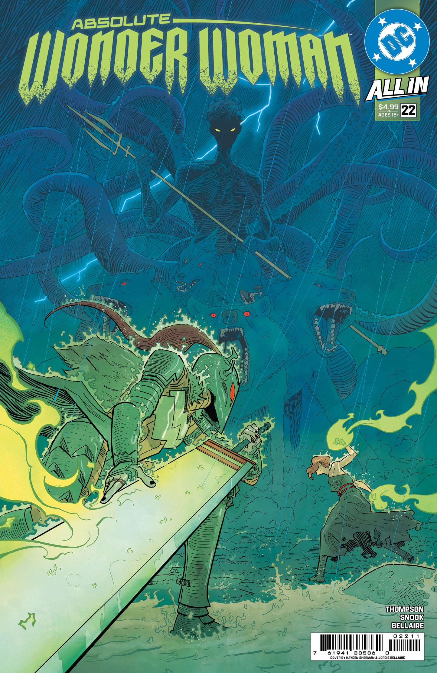 ABSOLUTE WONDER WOMAN #22 COVER A HAYDEN SHERMAN
