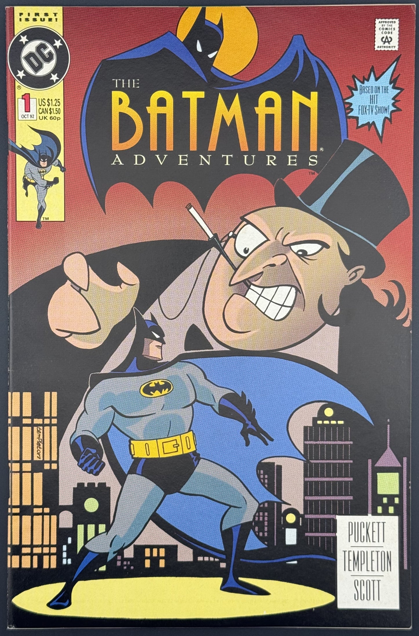 The Batman Adventures #1 (1992) (VF/NM)