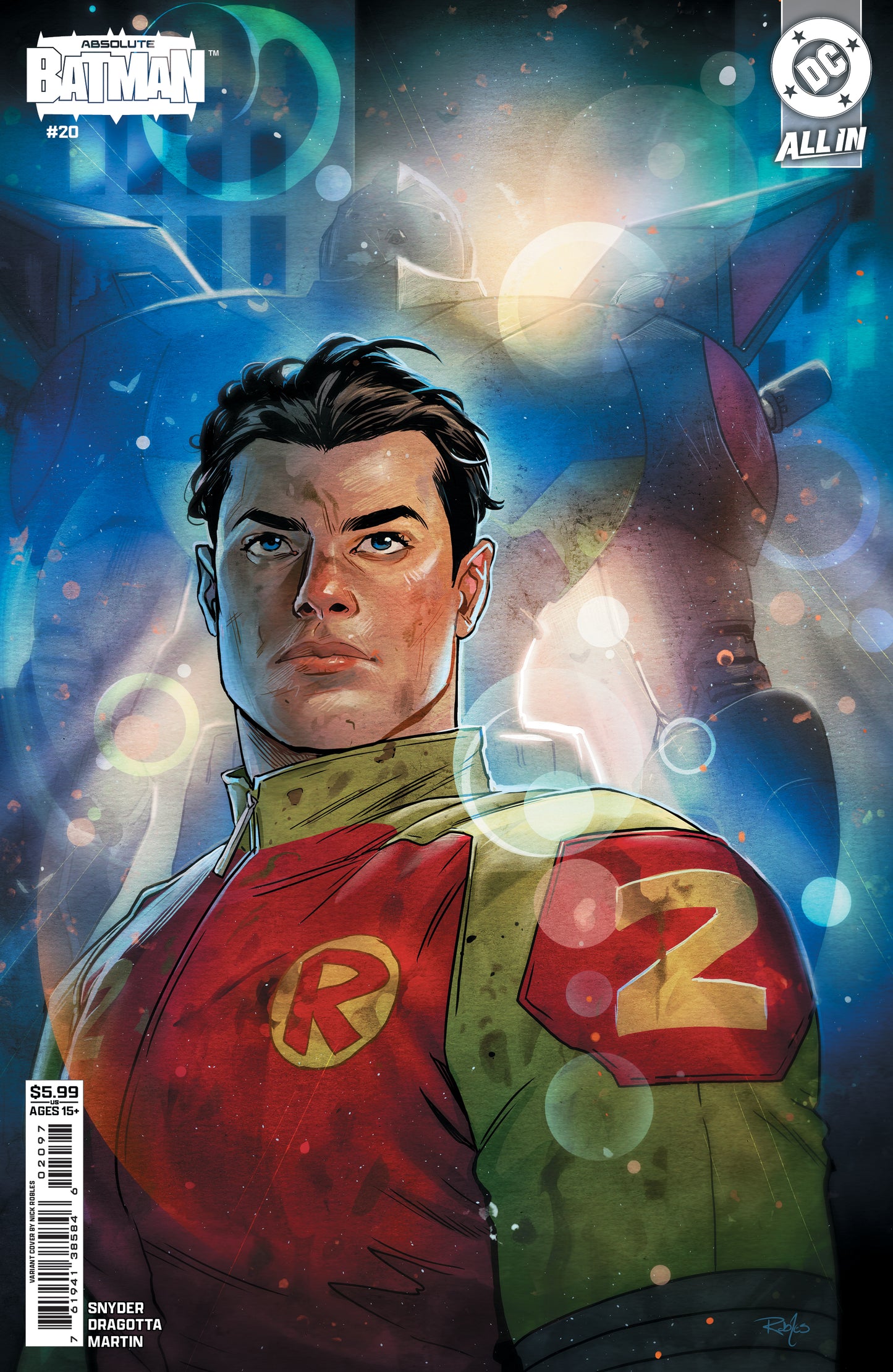 ABSOLUTE BATMAN #20 CVR F - NICK ROBLES - ROBINS JASON TODD CARD STOCK VAR